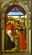 Dieric Bouts The Adoration of Magi. USA oil painting artist